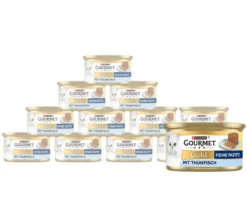 PURINA GOURMET™ Gold Nassfutter für Katzen Feine Pastete Adult, 12 x 85 g