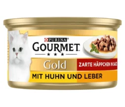 PURINA GOURMET™ Gold Nassfutter für Katzen Zarte Häppchen Adult, 12 x 85 g
