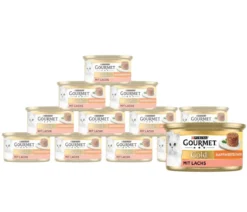 PURINA GOURMET™ Gold Nassfutter für Katzen Raffiniertes Ragout Adult, 12 x 85 g