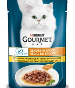 PURINA GOURMET™ Nassfutter für Katzen Perle Genuss in Sauce, 26 x 85 g