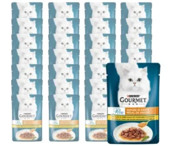 PURINA GOURMET™ Nassfutter für Katzen Perle Genuss in Sauce, 26 x 85 g