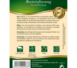 Quedlinburger Saatband Beeteinfassung 'Farbenspiel'