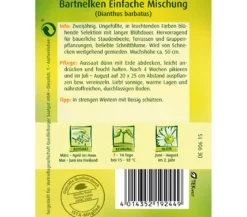 Quedlinburger Samen Bartnelke 'Einfache Mischung'