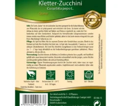 Quedlinburger Samen Kletter-Zucchini 'Quine'