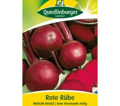 Quedlinburger Samen Rote Rübe 'Moulin Rouge'