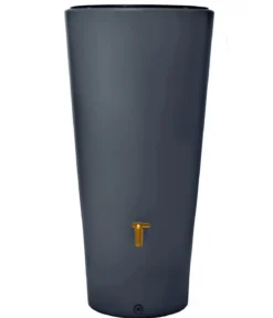 4rain Regenspeicher Vaso 2in1, 220 l, ca. Ø58/H120 cm