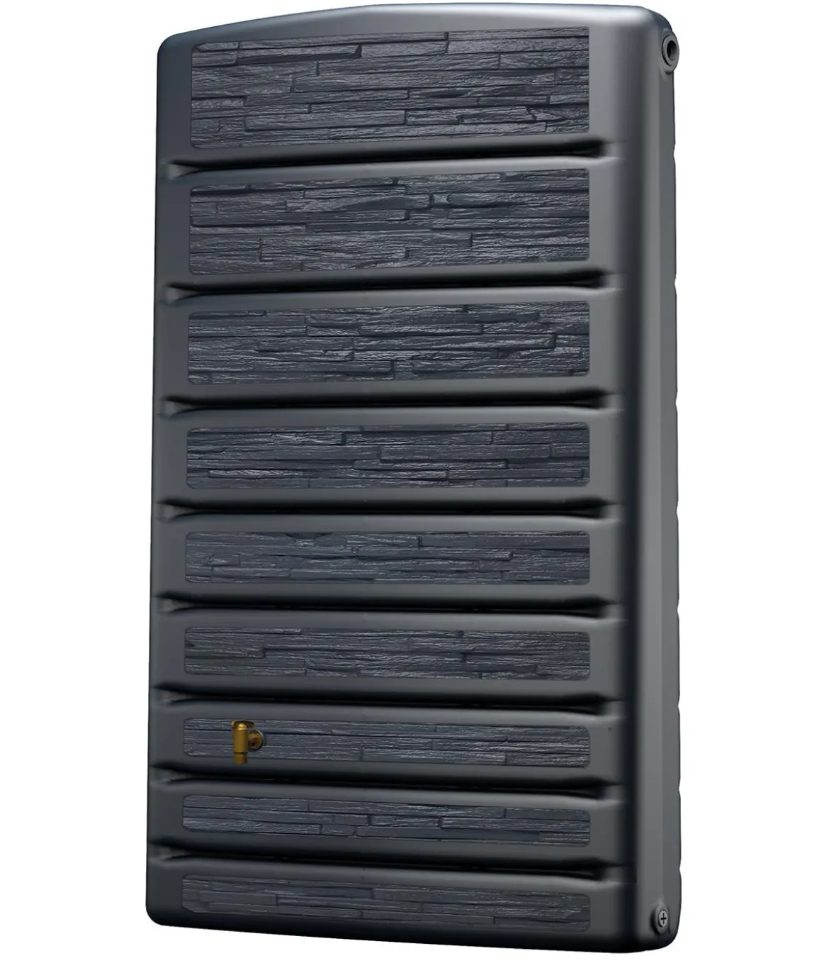4Rain Wandtank ExtraSLIM Stone Decor, 400 l