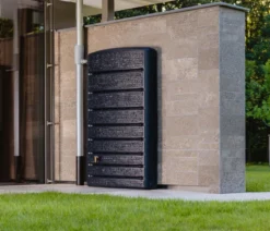 4Rain Wandtank ExtraSLIM Stone Decor, 400 l