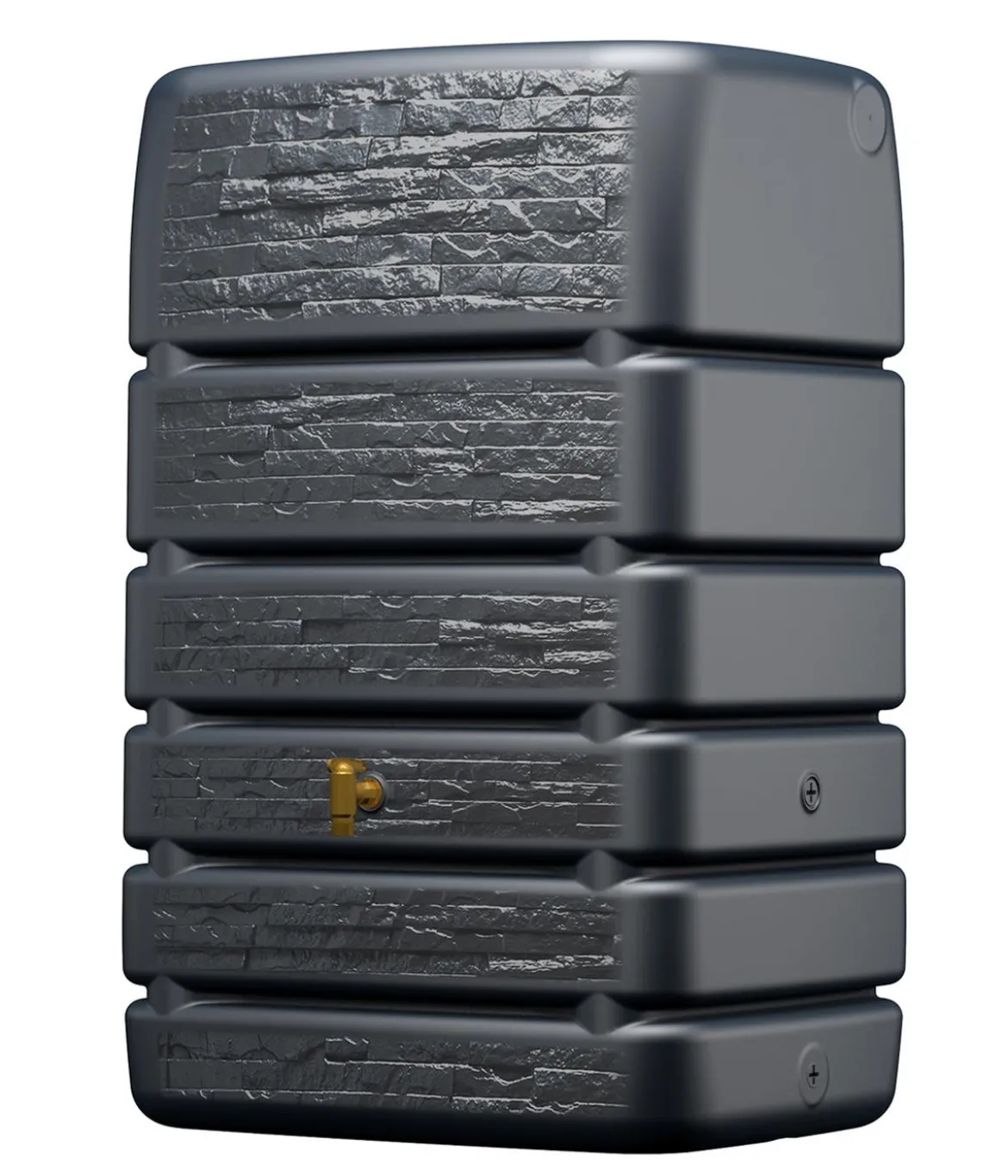 4rain Wandtank Slim Stone Decor, 510 l