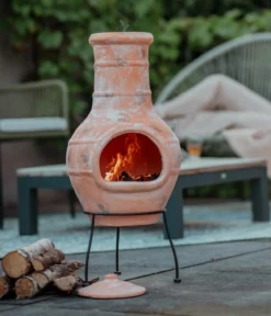 RedFire Feuerstelle Chimenea Lima, ca. Ø36/H85 cm