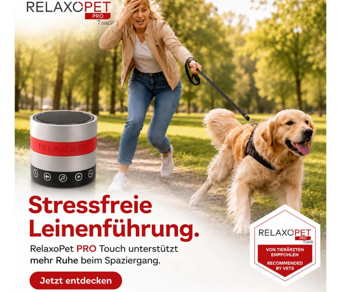 RelaxoPet® Pro Touch Anti-Stress-System für Hunde