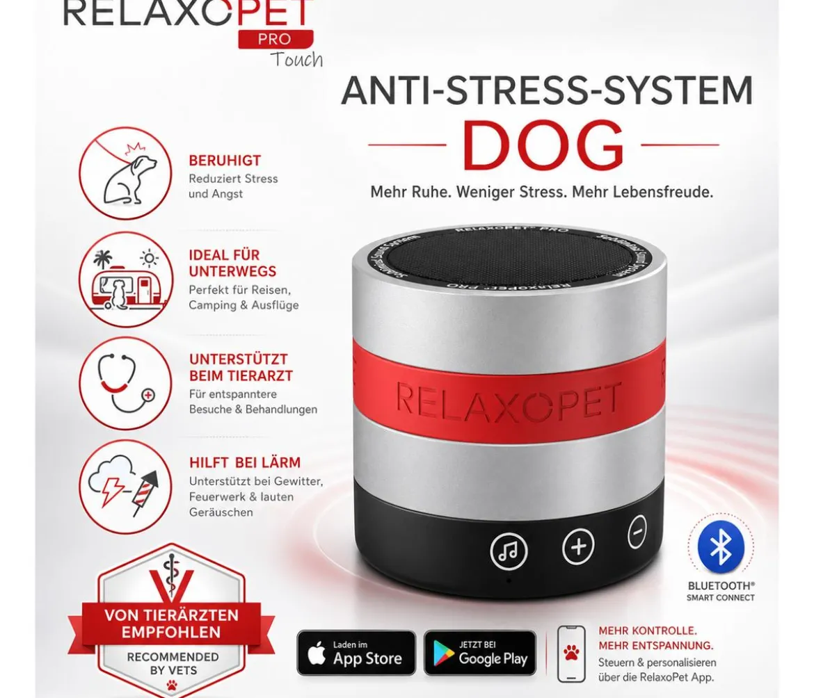 RelaxoPet® Pro Touch Anti-Stress-System für Hunde