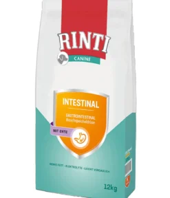 RINTI Canine Trockenfutter für Hunde Intestinal Bauchspeicheldrüse, Ente