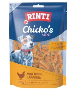 Rinti Hundesnack Chicko's Huhn-Häppchen, 80 g