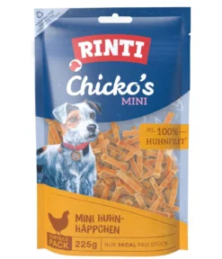 Rinti Hundesnack Chicko's Mini Huhn-Häppchen, 225 g