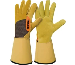 Rostaing Kalbsleder-Rosenhandschuh Roncier