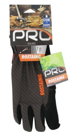 Rostaing Pro Gartenhandschuh Solido, Kalbsleder
