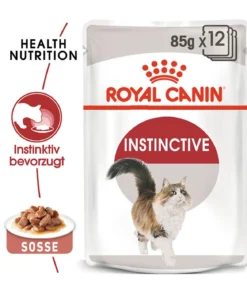 ROYAL CANIN® Nassfutter für Katzen Instinctive in Soße, 12 x 85 g