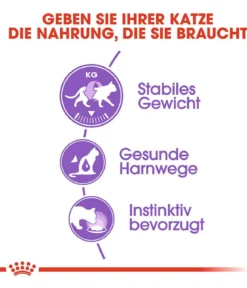 ROYAL CANIN® Nassfutter für Katzen Sterilised in Soße, 12 x 85 g