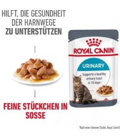 ROYAL CANIN® Nassfutter für Katzen Urinary Care in Soße, 12 x 85 g