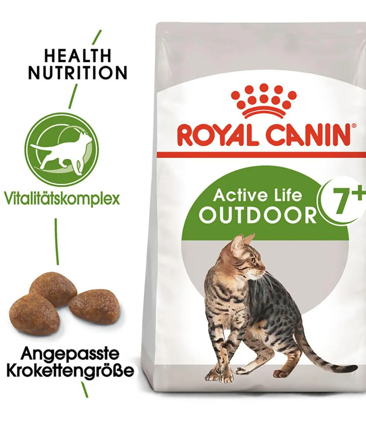 ROYAL CANIN® Trockenfutter für Katzen Outdoor 7+