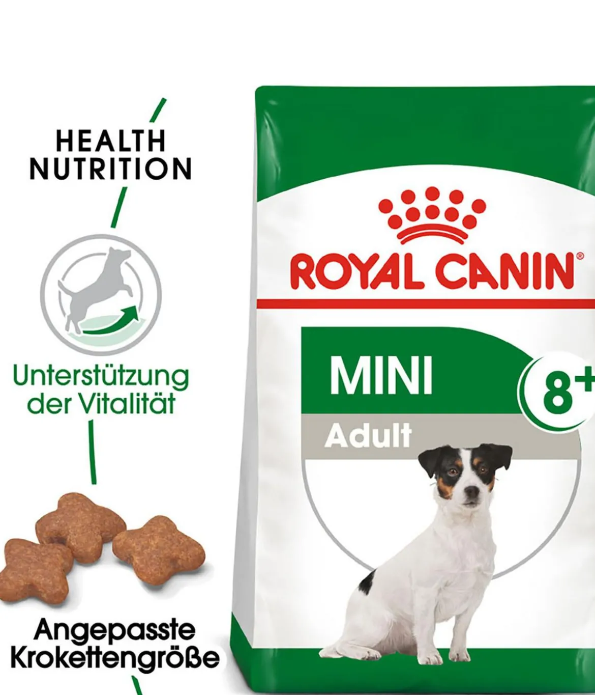 ROYAL CANIN® Trockenfutter für Hunde Mini Adult 8+