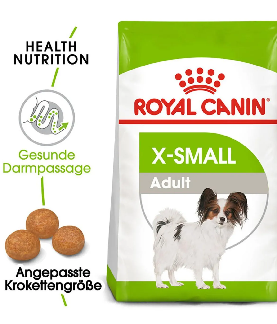 ROYAL CANIN® Trockenfutter für Hunde X-Small Adult