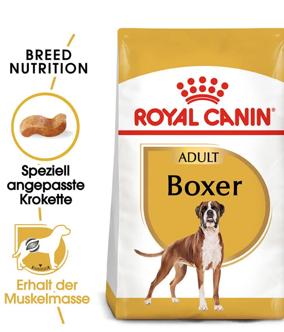 ROYAL CANIN® Trockenfutter für Hunde Boxer 26 Adult