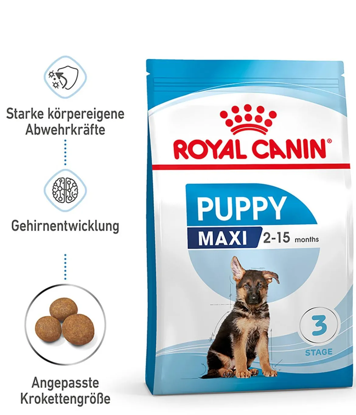 ROYAL CANIN® Trockenfutter für Hunde Maxi Puppy