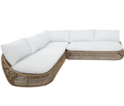 Royal Garden Geflecht-Sofa Norden, 3-teilig