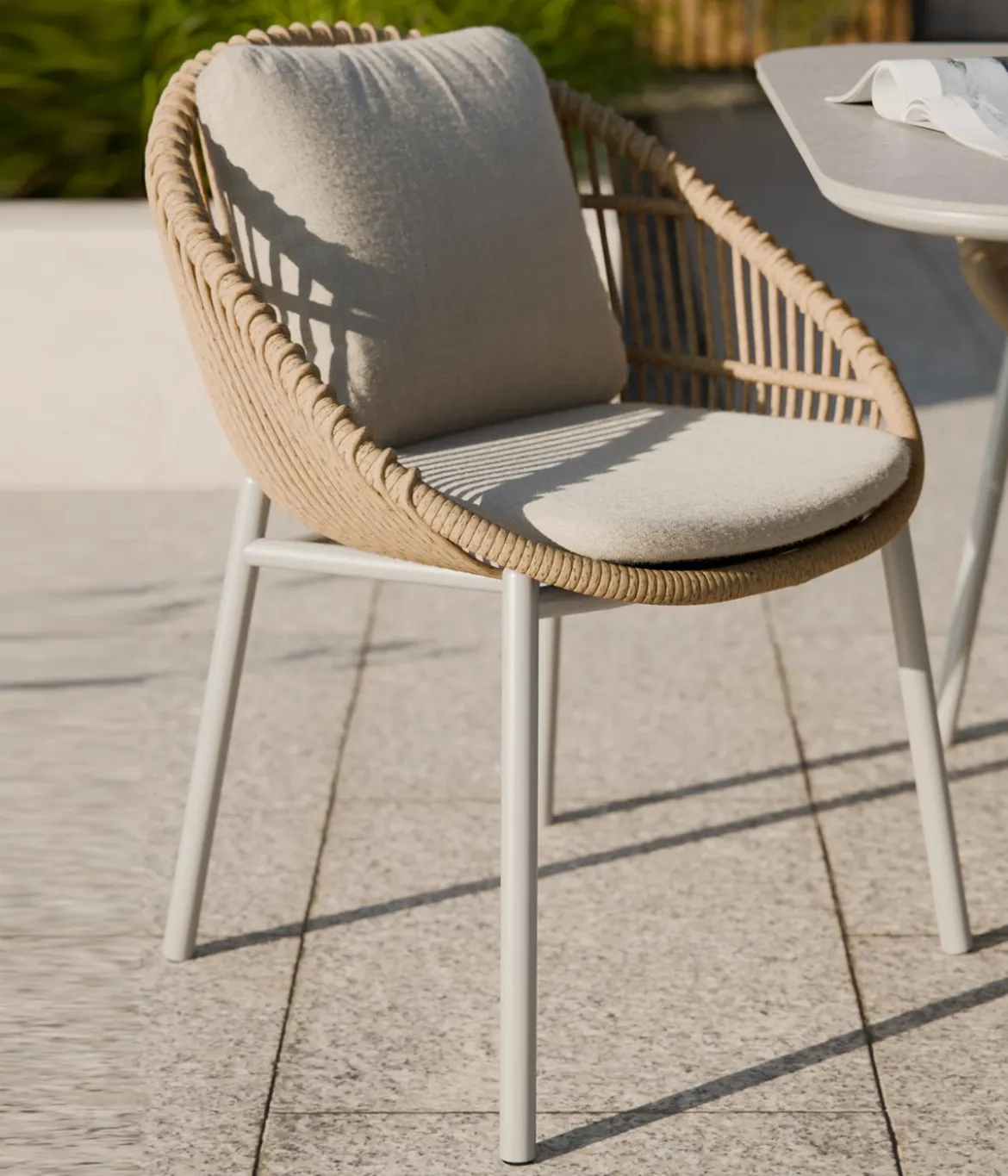 Royal Garden Geflechtstuhl Norden, ca. B60,5/H80,5/T60,5 cm