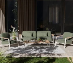Royal Garden Lounge-Set Kemo, 4-teilig