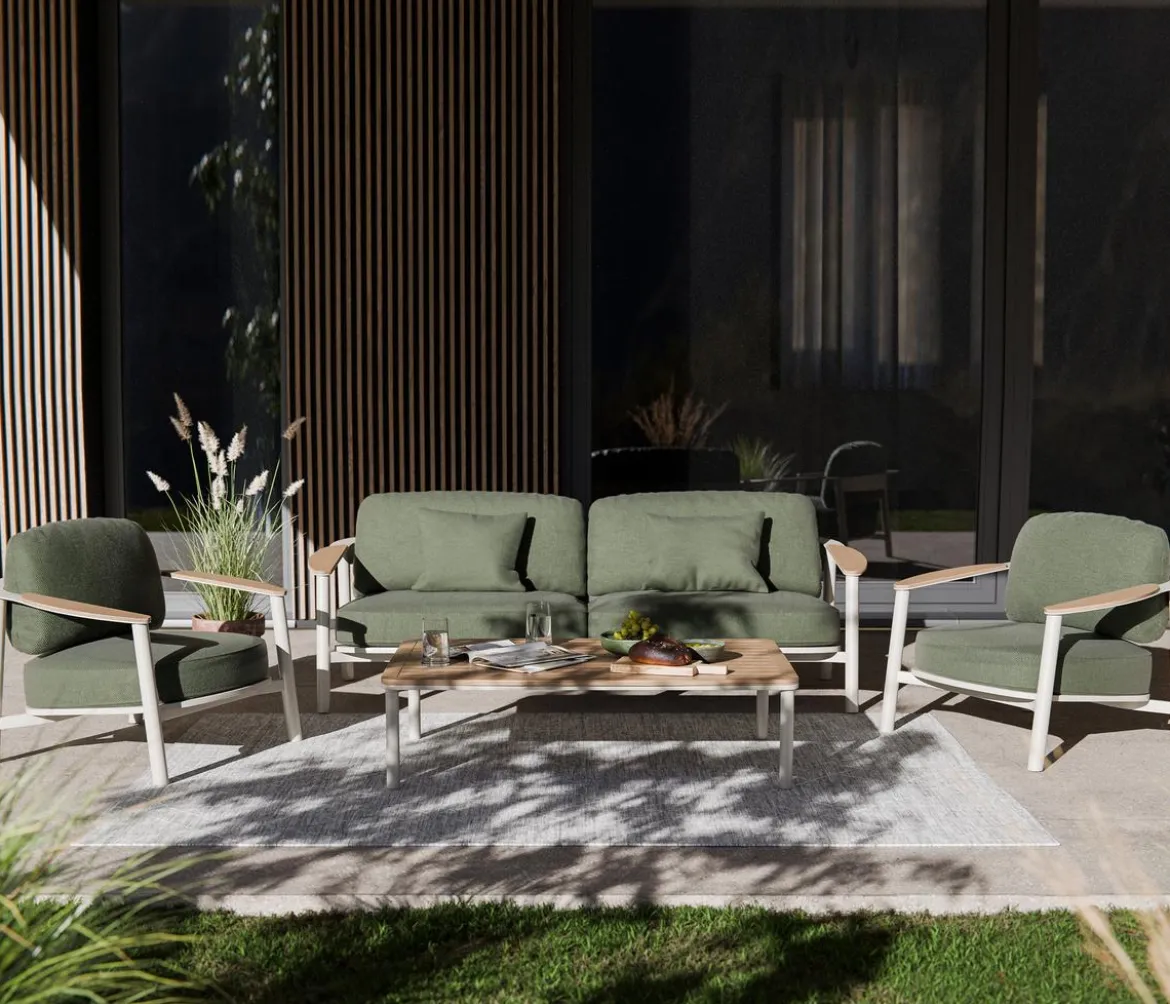 Royal Garden Lounge-Set Kemo, 4-teilig