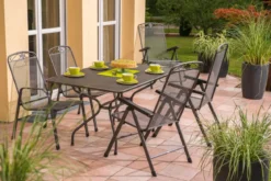 Royal Garden Streckmetall-Gartentisch, ca. B145/H74/T90 cm