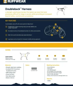 RUFFWEAR® Hundegeschirr DoubleBack™