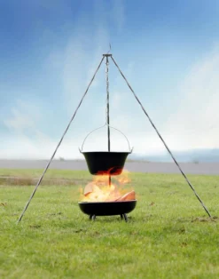 Rumo BBQ Gulaschkessel für Schwenkgrill
