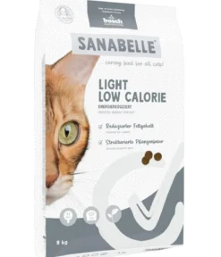 Sanabelle® Care Trockenfutter für Katzen Light Low Calorie Adult, Geflügel