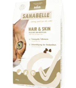 Sanabelle® Care Trockenfutter für Katzen Hair & Skin Adult, Geflügel