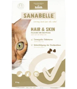 Sanabelle® Care Trockenfutter für Katzen Hair & Skin Adult, Geflügel