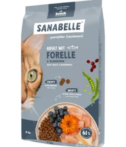 Sanabelle® Life Trockenfutter für Katzen Adult, Forelle & Blaubeeren