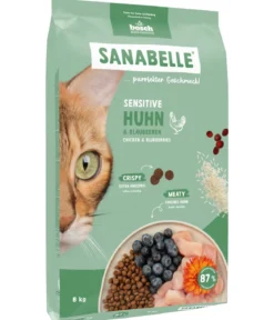 Sanabelle® Life Trockenfutter für Katzen Sensitiv Adult, Huhn & Preiselbeeren