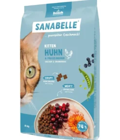 Sanabelle® Life Trockenfutter für Katzen Kitten, Huhn & Preiselbeeren