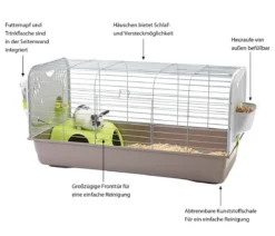 SAVIC Nagertransportkäfig Cäsar 3 Deluxe