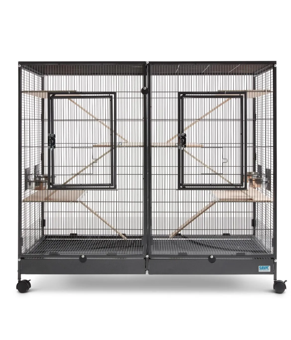 SAVIC Nager- und Vogelheim Tasmania 120, ca. B120/H107/T65 cm