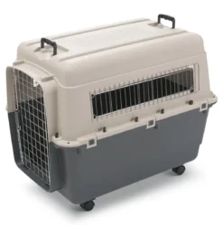 SAVIC Reisebox Andes inkl. Rollen, grau, ca. B100/H80/T67 cm