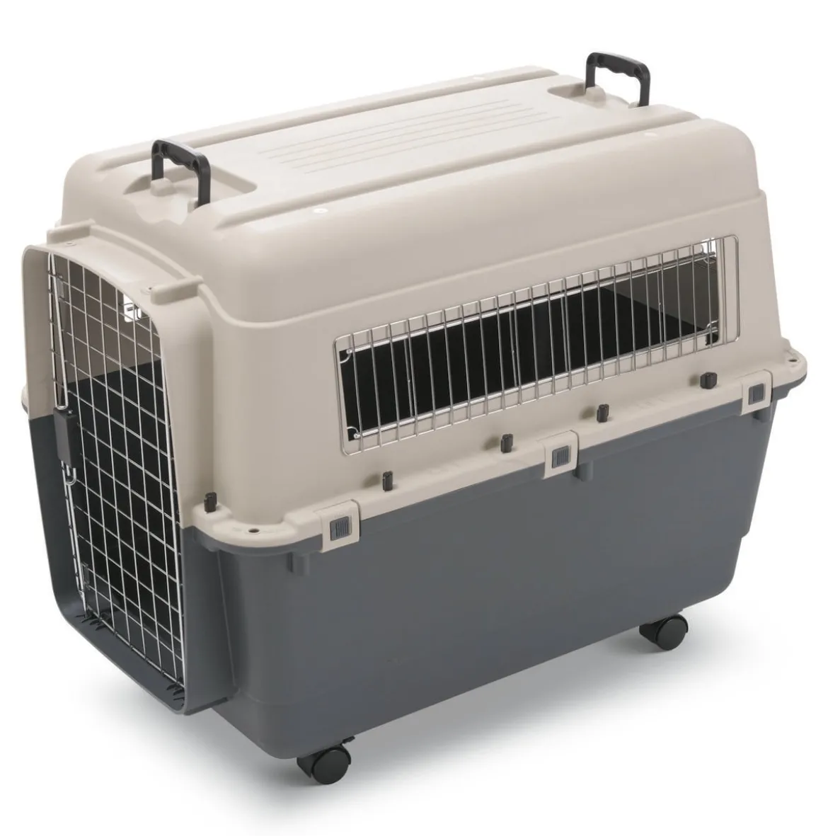SAVIC Reisebox Andes inkl. Rollen, grau, ca. B100/H80/T67 cm