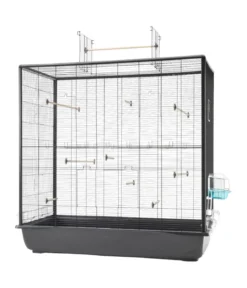 SAVIC Vogelheim Primo 120 open Empire, schwarz, ca. B118/H117/T64 cm