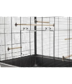 SAVIC Vogelheim Primo 120 open Empire, schwarz, ca. B118/H117/T64 cm