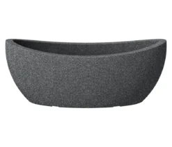 Scheurich Kunststoff-Jardiniere Wave Globe, oval, ca. B58/H23/T24 cm