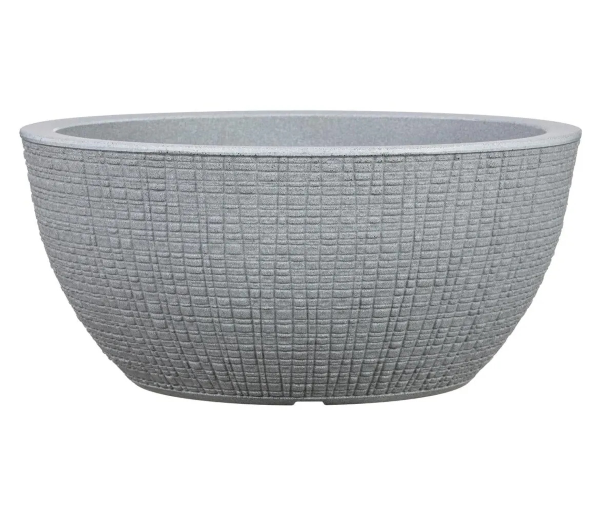 Scheurich Kunststoff-Topf Barceo Bowl, rund, ca. Ø39/H18 cm